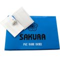 10 Pieces Sakura PVC Name Badge. 