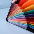 Rainbow Binder Expanding Wallet Bundle File Folders Documents Desk Stationery Filing Products. 