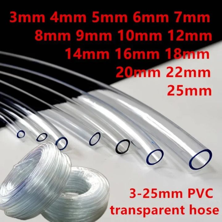 1m 5m 10m PVC Flexible Tube Food Grade Clear Transparent Hose Water