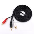 15m/10m RCA Cable 3.5mm Jack to 2 RCA Aux Cable 3.5 mm to 2RCA Adapter Splitter Audio Cable for TV Box Home Theater Speaker Wire.