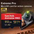 SanDisk Extreme Pro Micro SD Card microSDXC UHS-I U3 V30 4K Memory Card for OSMO Action Camera GoPro Insta360 Trans Flash Card. 