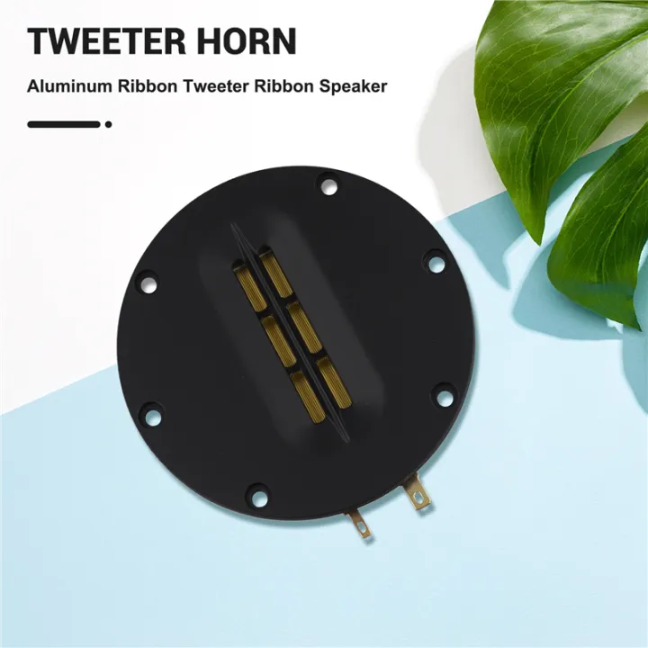 FORIDE%202Pcs%20Horns%204%20Inches%20Pneumatic%20Tweeter%20Aluminum%20Ribbon%20Tweeter%20Ribbon%20Speaker%20for%20Ribbon%20Tweeter%20Tweeter%20Heads%20Horns%20-%20Image%207