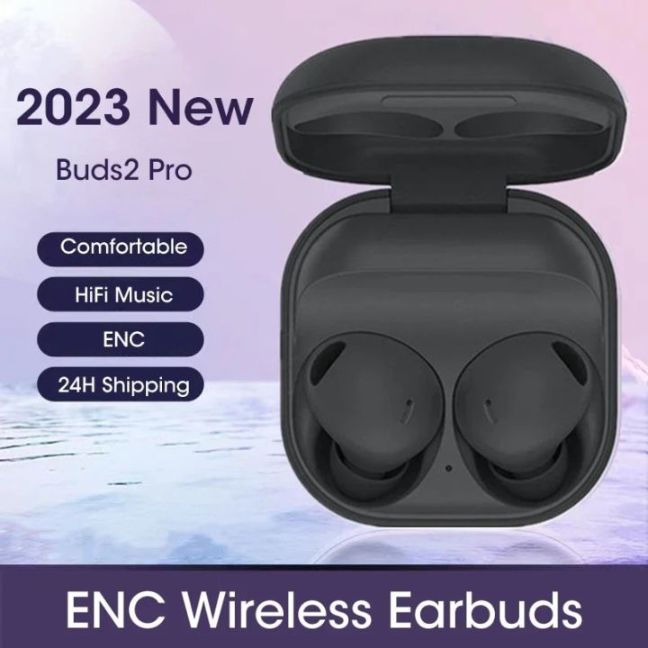 Bluetooth 5.3 Wireless Earphones Earbuds Headset With Mic Buds Pro Buzz 2 Pro Wireless Charging Headphones For Galaxy Buds 2 Pro