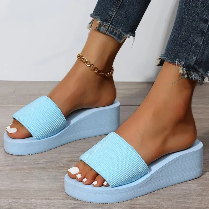 JMPRS%20Knitted%20Wedges%20Slippers%20for%20Women%202024%20Summer%20Chunky%20Platform%20Wedge%20Heels%20Sandals%20Woman%20Light%20Thick%20Sole%20Beach%20Shoes%20Mujer%20-%20Image%204