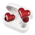 Heartbuds heart-shaped wireless earbuds love girl in-ear bluetooth noise cancelling high-quality stand. 