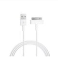 USB Cable for iPhone 4 4s iPad 2 3 iPod 30 Pin Metal Plug Charger Sync Cable for iPhone 4 4S Charging Download Data Cable.