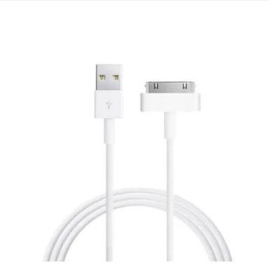 USB Cable for iPhone 4 4s iPad 2 3 iPod 30 Pin Metal Plug Charger Sync Cable for iPhone 4 4S Charging Download Data Cable
