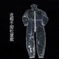 One-Piece Raincoat Unisex Waterproof Anti-Droplet Transparent Protective Clothing Chemical Resistance Suit Fully Enclosed Anti-Anti-Oil.