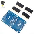 【The road to happiness Store】Dual Base for WAVGAT D1 mini WIFI Internet of Things development board based. 