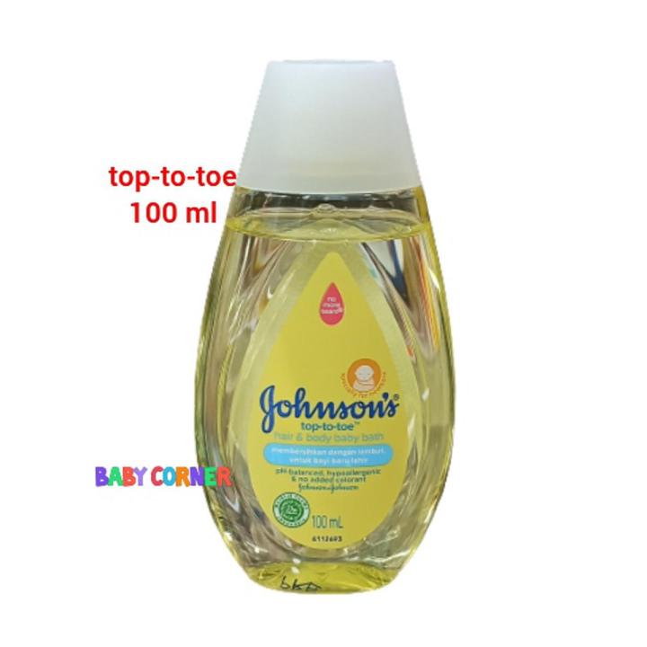 Johnson's Baby top-to-toe hair & Body Baby Bath 100 ml (Indonesia)