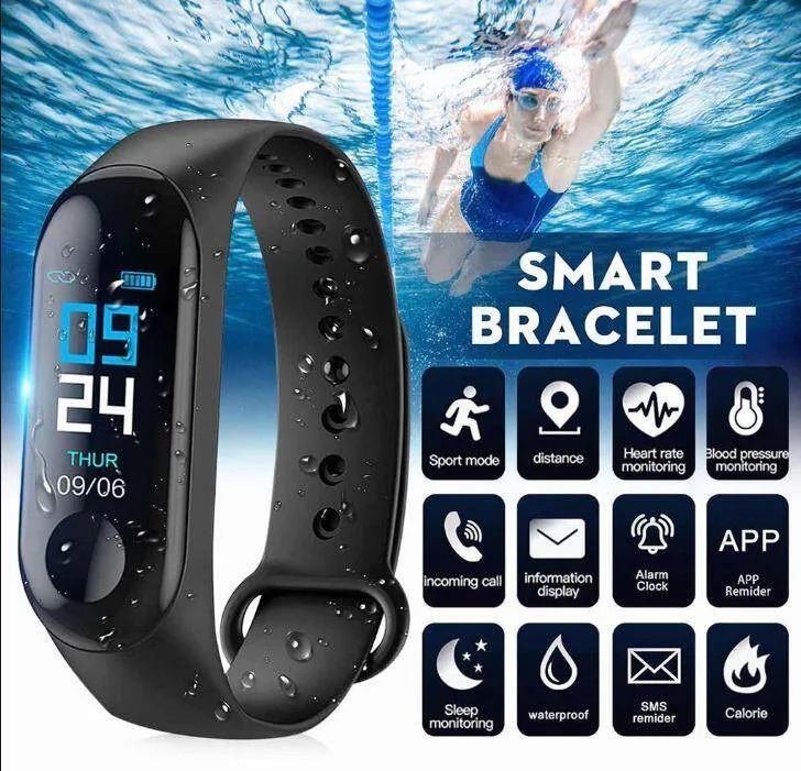 M3 smart band waterproof online