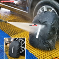 Waterproof Universal Light Weight Bag Pack Cover with Safety Buckle and Free Storage Bag- Black (BOGO- Buy 1 get One).