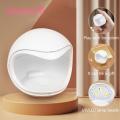 Mini Manicure Lamp Portable Dual Led Nail Curing Lamp Efficient Uv Manicure Machine for Southeast Asian Buyers Wearable Nail Curing Lamp.