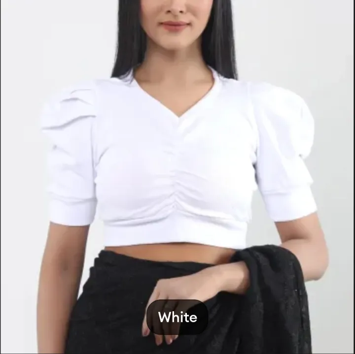 %5B%20Amena%20fashion%20%5D%20half%20sleeve%20ghoti%20hata%20crop%20top%20blouse%20for%20fashionable%20girls%20-%20Image%206