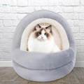 Cat Nest Soft Furniture Autumn Winter Kennel Indoor Dog Cat Bed Semi Enclosed Pet Cat large White. 