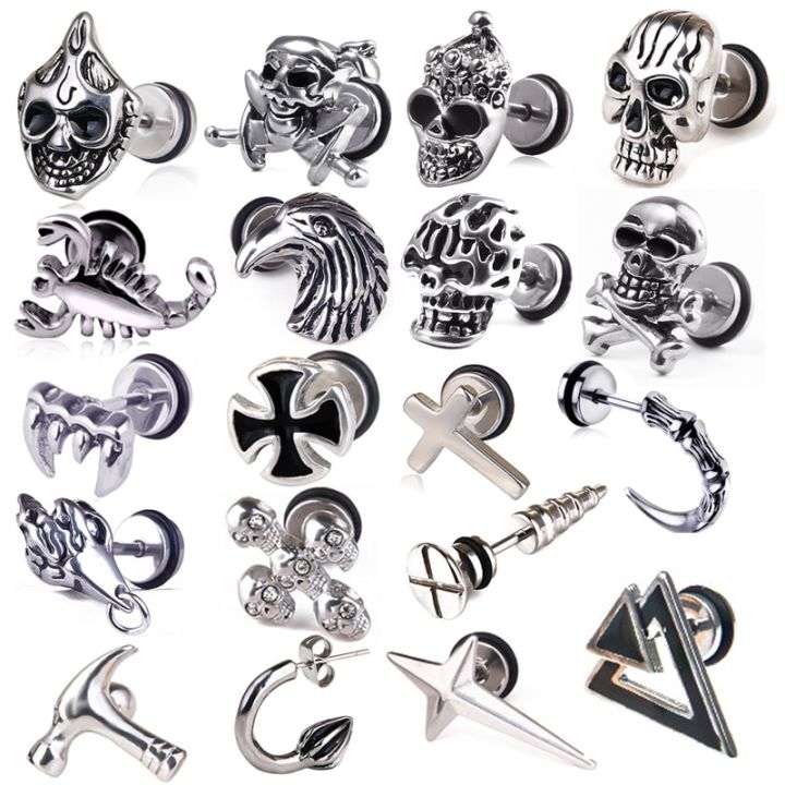 Unisex%20Women%20Men%20Earrings%20Stainless%20Steel%20Piercing%20Nail%20Screw%20Cross%20Stud%20Earrings%20Punk%20Helix%20Ear%20Piercings%20Fashion%20Jewelry%20-%20Image%203