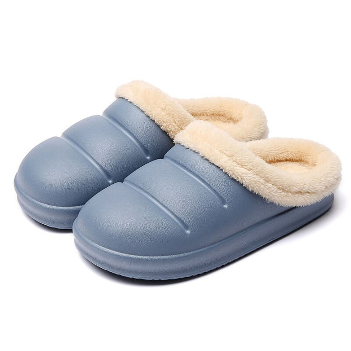 Winter%20Women%20Warm%20Home%20Slippers%20Waterproof%20Non-slip%20Plush%20Indoor%20Slides%20Woman%20Comfort%20Soft%20Sole%20Cotton%20Padded%20Shoes%20-%20Image%202