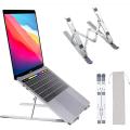 Laptop Stand Aluminum Alloy Adjustable & Foldable Travel Creative Folding Storage Bracket Stand By Trade bd 365. 