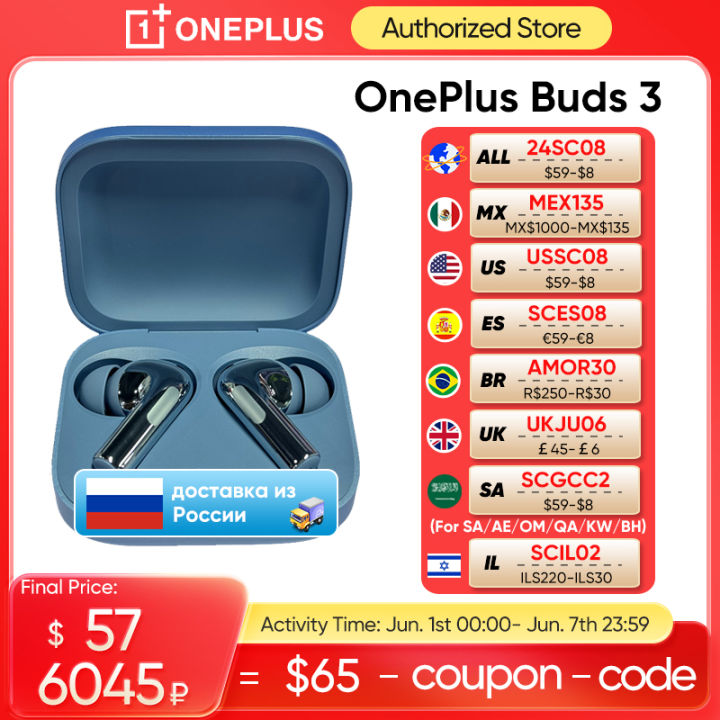 2024 New Global Version Oneplus Buds TWS Bluetooth Earphone