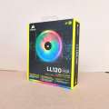 CORSAIR Pirate Ship LL120 140 120 140mm Double Ring RGB LED PWM Fan. 