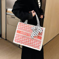 （NEW） Women 2024Tote Bag Fashion Printing Pu Leather Large Handbag For Birthday Gifts. 