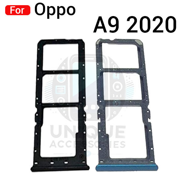 Oppo A9 2020 Sim Tray Micro SD Card Slot with Sim Ejector Pin Replacement Parts