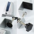 2 Pcs Office Desk Divider Clamp Privacy Screen Clip Holder Bracket Screen Baffle Clamp Partition for Table Clamp -Black. 
