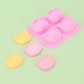 Sanrio Hello Kitty Heat Resistant Silicone Mold Chocolate Mold Shell Candy Mold DIY Cute Ice Cube Tray QQ Candy Fondant Molds.