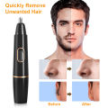 Electric Nose Hair Trimmer for Men Nose Hair Removal Painless Nose Hair Clippers Rechargeable Hair Trimmer for Nose and Ears. 