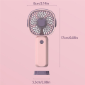 Handheld Small Fan Outdoor Portable Fan 3-Speed Rechargeable 400mAh Battery Multi-Function Fan Phone Holder Outdoor. 