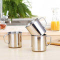 6pcs Outdoor Camping Hiking Tea Mug Cup Stainless Steel Coffee Cup. 