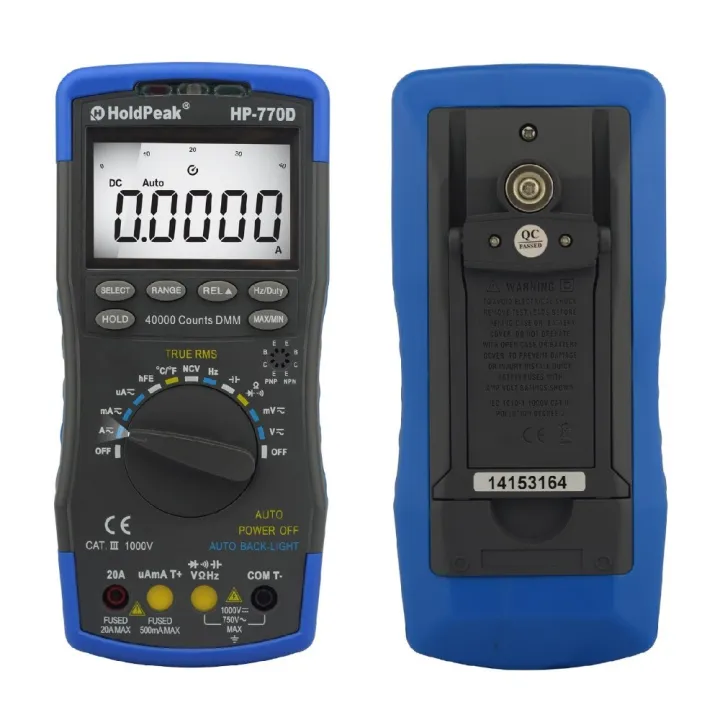 HoldPeak%20Digital%20Multimeter%20HP-770D%20High-Accuracy%20Auto%20Range%20True%20RMS%2040000%20Counts%20NCV%20DC%20Voltage%20Current%20Ohm%20Tester%20-%20Image%203