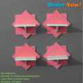 Star Wall Shelf Self without flower . Adhesive Punch Free Wall Decor (1/4/8 Pcs Stand ) Waterproof Premium Quality..