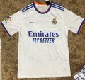 Real Madrid Home Jersey Fan Version 2021/22 Football Jersey. 