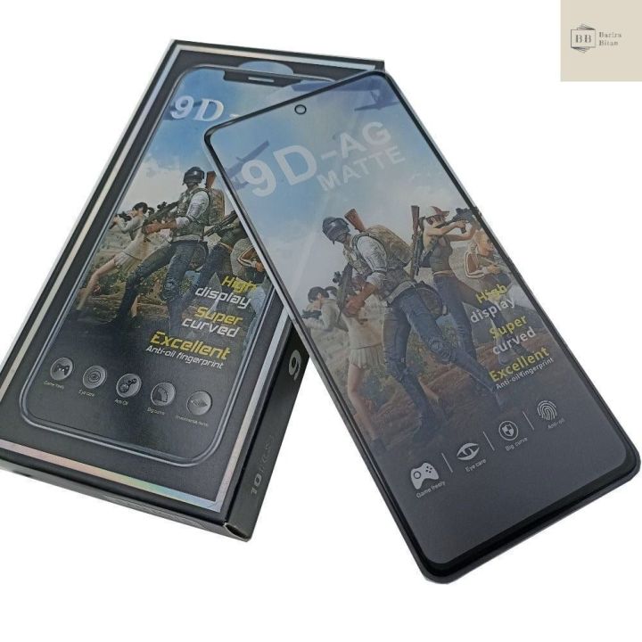 For Xiaomi Redmi Note 12 (5G) Front Screen Protector 9D AG Matte Tempered Glass