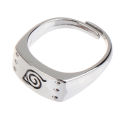 Leaf Ring Konoha Uzumaki Symbal Logo Sign Sasuke Itachi Ninja Fashion Metal. 