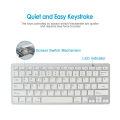 Mini Bluetooth 3.0 Keyboard Slim English Russian French Spanish Japanese Arabic German Wireless Keyboard For Android Windows Mac.
