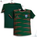 B-d Short Sleeve Football Jersey for Man - Half Sleeve - Bangladesh Fan Jersey. 