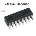 7447 SN74HC47N 74HC47 74LS47 Decoder IC Dual In Package DIP 16 Pin IC Electrical Circuitry & Parts. 