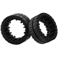 2 Pcs Non-Slip Replacement Wheel Tires for iRobot Braava Jet M6 (6110) (6012) (6112) (6113) Robot Vacuum Cleaner Parts. 