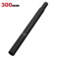 Bicycle Seatpost Bike Seat Post Saddle Tube 27.2 Black 300mm. 