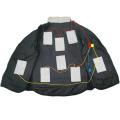 11 in 1 Clothes Heating Pad USB Charge Electric Vest Jacket Heating Sheet 3 Gear Zoned Double-switch Padded Jacket Heating Sheet-8pcs With switch. 