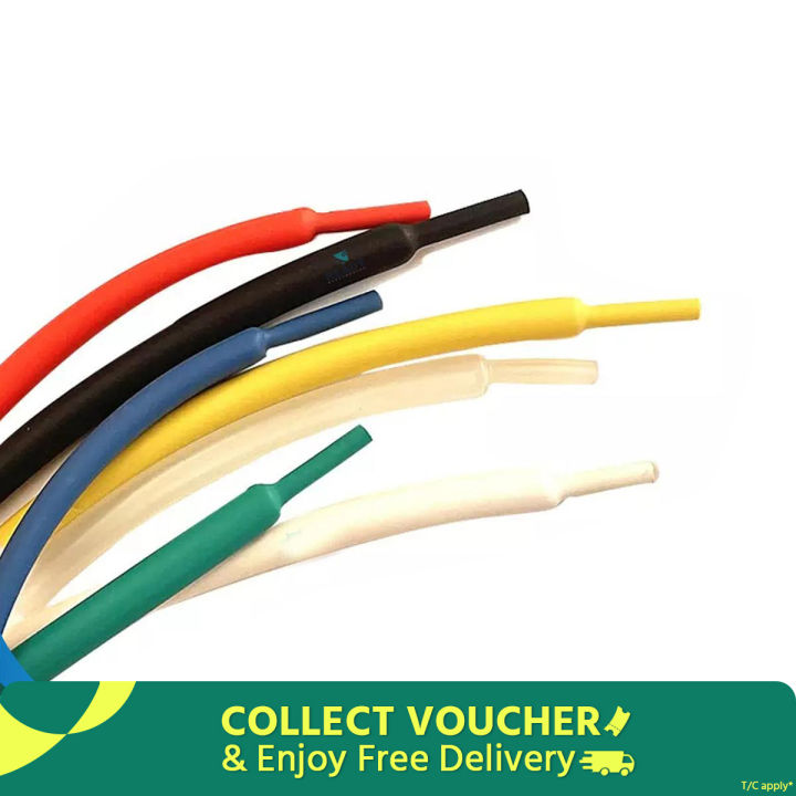 10 mm Heat Shrink Tubing Electrical Connection Wire Cable Wrap Waterproof Shrinkage Polyolefin Sleeve Kit Heat Shrink Tubes Dunia BD