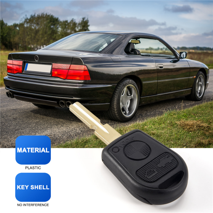 Uncut%20Replacement%203%20Button%20Car%20Remote%20Key%20Keyless%20Shell%20Case%20for%20E31%20E32%20E34%20E36%20E38%20E39%20E46%20Z3%20-%20Image%204