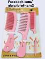 High-Quality and New Flat Hair Brush Set - 3 Pcs - Hair Brush. 