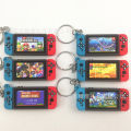 Super Mario Key Chain Toy Children's Game Console Switch Action Figure Keychain Mario Anime Peripheral Backpack Pendant Toy Gift. 
