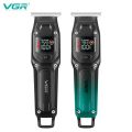 VGR V-964 Hair Clipper and Beard Trimmer for Men – Rechargeable, Type-C, LED Display, 100 Min Runtime. 