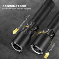 Auoyo Flashlight Outdoor Flashlight LED Powerful Flashlight Torch Light Telescopic Focus Flashlight. 