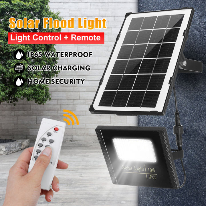 Common%2010W%20IP65%20Waterproof%20Solar%20Street%20Light%20Remote%20Control/Light%20Control%20LED%20Solar%20Panel%20Garden%20Lamp%20for%20Garden%20Backyard%20Street%20with%201%20Solar%20Panel%20+%201%20Remote%20Controller%20-%20Image%204