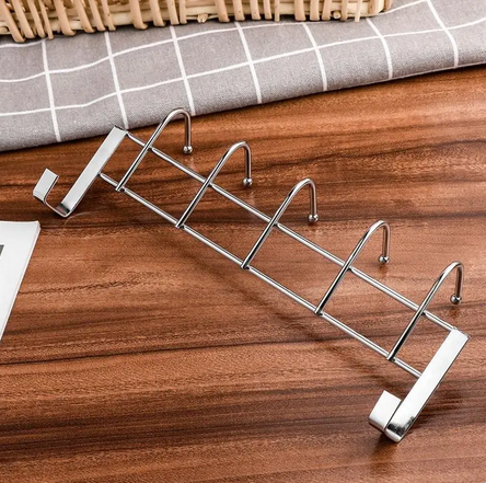 1PC%20Stainless%20Steel%20Hook%20Back%20Hanging%20Clothes%20Holder%20Towel%20Door%20Hooks%20Wall%20Mounted%20Bath%20Hanger%20with%205%20Hooks%20-%20Image%202